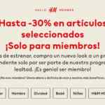 H&M Rebajas de Invierno de hasta 30% de descuento en artículos seleccionados