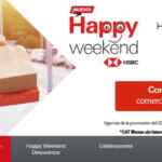 HSBC Happy Weekend Diciembre 2022: hasta 20% de bonificación en tiendas participantes
