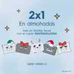 2x1 en almohadas en tiendas Luuna
