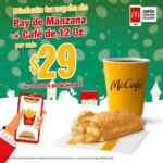 Cupón App McDonald's: Pay de manzana + café de 12oz por sólo $29