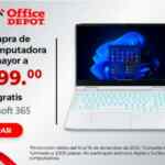 Office Depot Venta Nocturna Navideña 14 al 16 de diciembre: Smart TV Gratis en compras de $8,999