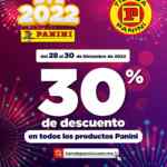 Promoción Panini de fin de Año: 30% de descuento en todo