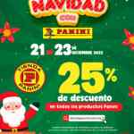 Descuentos Navideños Panini: 25% de descuento en productos Panini del 21 al 23 de diciembre