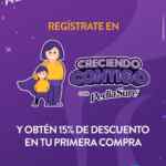 Programa PediaSure Creciendo Contigo: 15% de descuento en tu primera compra