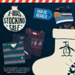 Promo de Navidad Original Penguin: pack de calcetines Gratis con tus compras