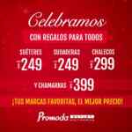 Rebajas Promoda con prendas de temporada invernal desde $249