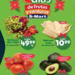 Ofertas S-Mart 3 días de frutas y verduras del 27 al 31 de diciembre