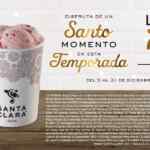 Promo Santa Clara 2x1 en litros de helado esta temporada navideña