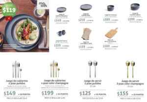 Promoción Canje Soriana Recompensas: Cubiertos y platos Moods desde $119 + 50 puntos