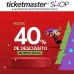Rebajas Ticketmaster Shop: hasta 40% de descuento en merch de conciertos