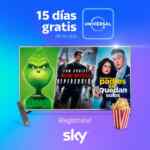 15 días GRATIS de streaming Universal Plus con código