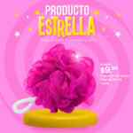 Producto Estrella Waldos: Esponja de baño Manoa Borla a $9.99