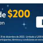Cupón Walmart de $200 de bonificación en regalos de Navidad seleccionados