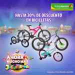 Hasta 30% de descuento en bicicletas en Bodega Aurrerá