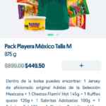 Jersey de la Selección + botanas a sólo $449.50 en JOKR ($349.50 nuevos usuarios)