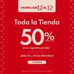 En C&A segundo a mitad de precio en TODA la tienda hoy 24 de diciembre