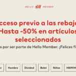 Rebajas de Invierno H&M de hasta 50% de descuento hoy acceso anticipado para miembros