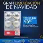Liquidación de Navidad Walmart: Paquete 6 esferas navideñas a sólo $10.03 y más