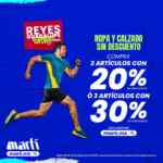 Martí promo navideña: del 20% al 30% de descuento en calzado y ropa deportiva