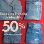 En C&A segundo a mitad de precio en todas las prendas de mezclilla este fin de semana