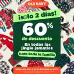 Promoción de Navidad Old Navy: 60% de descuento en pijamas hoy y mañana