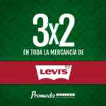 3x2 en toda la marca Levis en tiendas Promoda Outlet