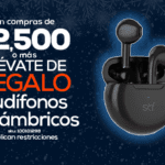 Tecno Venta Navideña Radioshack: audífonos inalámbricos Gratis en compras de $2,500
