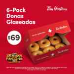 Semana Panzona Tim Hortons: 6-pack de donas a sólo $69 y más