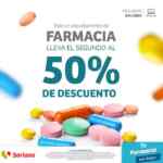 Segundo a mitad de precio en todo farmacia en Soriana.com
