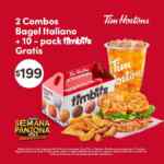 Semana Panzona Tim Hortons: 6-pack de donas a sólo $69 y más