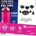Última Venta Nocturna Liverpool 2022: Ofertas y promociones por departamento