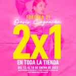 2x1 en TODA la tienda Forever 21 de Oasis Coyoacán