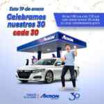 Promoción Akron 30 Aniversario: Carga de gasolina gratis cada 30 clientes el día de hoy