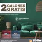 Promoción Pinturas BEHR: Compra una cubeta en Home Depot y llévate de regalo 2 galones