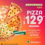 Promoción Benedetti's Pizza de 4 ingredientes por $129