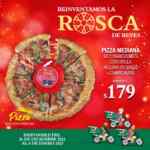 En Benedetti's nueva pizza Rosca de Reyes a $179