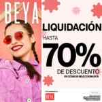 Liquidación Beya: Hasta 70% de descuento