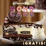 Promoción Cheesecake Factory Mondcake: Cheesecake gratis los lunes en consumos de $600 o más