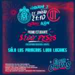 Promo estudiantes: entradas a $200 para el partido de Liga MX Chivas vs. Toluca