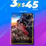 3 boletos para ver la película "El Poderoso Victoria" en Cinépolis por sólo $45