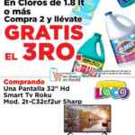 Folleto HEB fin de semana: combo loco microondas Gratis en la compra de Smart TV Roku de 32” y más