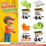 Ofertas Merco frutas y verduras del 10 al 12 de enero