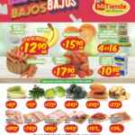 Ofertas Mi Tienda del Ahorro en frutas, verduras y carnes del 3 al 5 de enero 2023