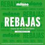 Rebajas Milano 2023: hasta 70% de descuento en tiendas físicas