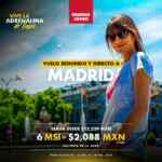 Rebajas Mundo Joven: vuelos a Europa desde $12,475 + 6 msi