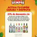 Cupón Oxxo Bacardí: 25% de descuento adicional