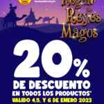 Promoción Panini Reyes Magos: 20% de descuento en todos los productos del 4 al 6 de enero 2023