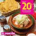Cupón El Portón $100 de descuento en consumo de $400