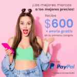 Promo Privalia Paypal Año Nuevo 2023: $600 de descuento + envío Gratis en tu primera compra