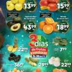 Ofertas S-Mart 3 días de frutas y verduras del 17 al 19 de enero